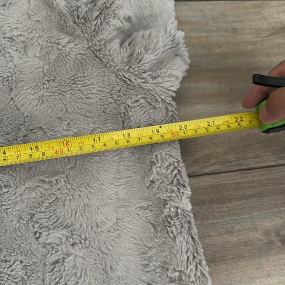 Anthropologie Leifsdottir Faux Fur Top Large short-sleeve - Picture 8 of 9